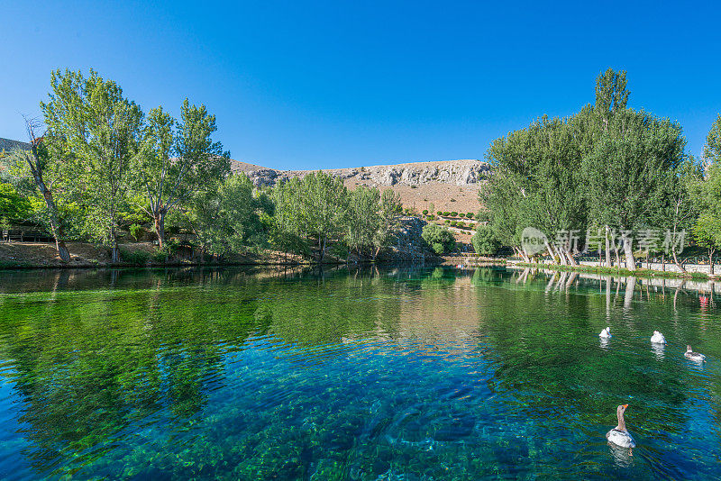 Gökpınar lake Gürün,Sivas